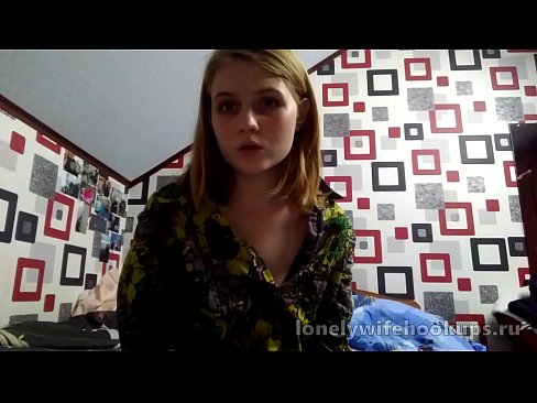 ❤️ Молодая студентка блондинка из России любит члены побольше. Русское порно у нас ❤